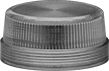 Image of Product. Front orientation. Light Lenses. Lens Caps for Miniature Light Bulbs, Style C.