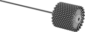 Image of Product. Hex Shank (Shank Sold Separately). Front orientation. Cylinder Hones. Flexible Cylinder Hones for Steel and Stainless Steel, For Stainless Steel, For Steel, Hex Shank.