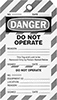 Tear-Off Matching Lockout/Tagout Tags