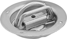 Image of Product. Front orientation. Tie-Down Rings. Recessed Tie-Down Rings, D-Ring and Straight Ring.