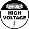Electrical Hazard Floor Decals
