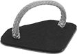 Image of Product. Front orientation. Tie-Down Rings. Adhesive-Back Tie-Down Rings.