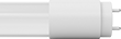 Image of Product. Side1 orientation. Ultraviolet Inspection Light Bulbs. Blacklight Inspection Bulbs, Tubular Bi-Pin Base, LED, Blacklight.