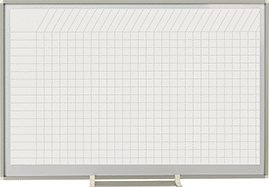 Image of Product. Side1 orientation. Whiteboards. Planning Whiteboards, Style 2.