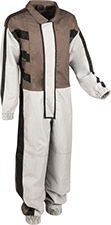 Image of Product. Front orientation. Coveralls. Abrasion-Resistant Coveralls.
