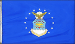 Image of Product. Front orientation. Armed Forces Flags. Air Force.