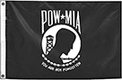 Image of Product. Front orientation. Armed Forces Flags. POW/MIA.