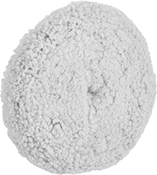 Image of Product. Front orientation. Buffing and Polishing Pads. Buffing and Polishing Pads, Wool.