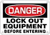 Lockout Signs