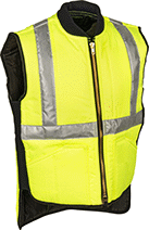 Image of Product. Front orientation. Vests. High-Visibility Cold-Protection Vests.