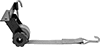 Mounted Retractable Ratchet Straps