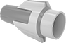 Image of Product. Front orientation. Wire Splices, Connectors, and Taps. Twist-On Wire Connectors, Comfort Easy-Grip Wing with Rubber Insulation Extension.