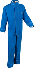Image of Product. Front orientation. Coveralls. Chemical-Resistant and Arc-Flash-Protection Coveralls.