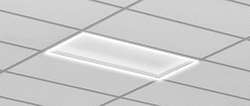Image of Product. Style C Shown Installed. Front orientation. Style C. Recessed-Mount Ceiling Lights.