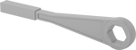 Image of Product. Front orientation. Box Wrenches. Striking Box Wrenches, 6-Point Opening.