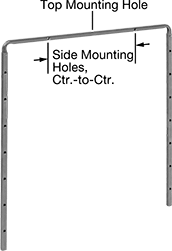 Image of Product. Front orientation. Contains Annotated. Dipping Racks. Frames.