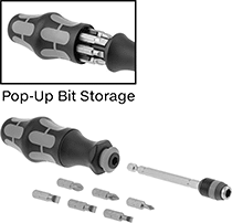 Image of Product. Front orientation. Contains Inset. Screwdrivers. Strong-Hold Bit Screwdrivers.