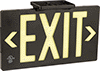 Multimount Glow-in-the-Dark Exit Signs