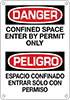 Confined Space Signs
