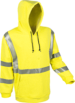 Image of Product. Front orientation. Jackets. High-Visibility Flame- and Arc-Flash-Protection Sweatshirts.