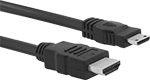 Image of Product. Front orientation. HDMI Cords. HDMI Video Cords, Mini HDMI Connection.