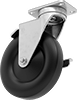 Corrosion-Resistant Casters with Polypropylene Wheels