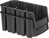 Nestable and Stackable Plastic Bin Boxes