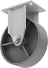 Extra-High-Capacity Trash-Container Casters with Metal Wheels 