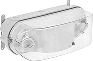 Image of Product. Front orientation. Emergency Backup Lights. Washdown Emergency Backup Lights, Style D.