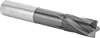 Long-Reach Roughing Carbide Square End Mills with Chamfer Corner 