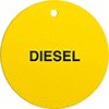 Image of Product. Front orientation. Tags. Liquid and Gas Tags, Diesel.