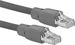 Image of Product. Front orientation. Ethernet Cords. Continuous-Flex Ethernet Cords.