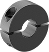 Image of Product. Front orientation. Shaft Collars. Oversized Two-Piece Shaft Collars, For Round Shafts.