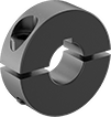 Image of Product. Front orientation. Shaft Collars. Oversized Two-Piece Shaft Collars, For Keyed Shafts.