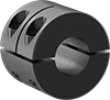 Extra-Wide Clamping Two-Piece Shaft Collars