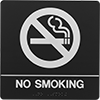ADA-Compliant Smoking Control Signs