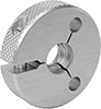Image of Product. Front orientation. Ring Gauges. Left-Hand Threaded Ring Gauges.