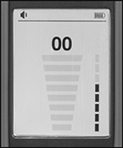 Image of Specification. LCD Display. Front orientation. ZoomedIn view. Contains Border. Gas Leak Detectors. Ultrasonic Gas Leak Detectors.