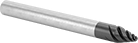 Image of Product. Front orientation. End Mills. Fast-Cut Carbide Barrel End Mills, 4 Flutes.