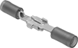 Image of Product. Front orientation. Terminals, Ferrules, and Lugs. Interlocking Quick-Disconnect Terminals, Barrel Insulated.