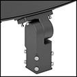 Image of Attribute. Slide On. Front orientation. Contains Border. Slide On Mount. Floodlights.