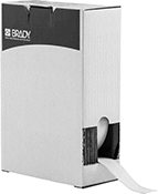 Image of Product. Front orientation. Label Printer Tape. Brady Washdown Label Printer Tape.