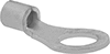Image of Product. Noninsulated. Front orientation. Terminals, Ferrules, and Lugs. Ring Terminals, Straight, Noninsulated.