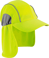 Image of Product. Front orientation. Hats. High-Visibility Hats, Cap with Sun Shield.