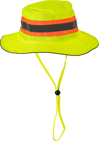 Image of Product. Front orientation. Hats. High-Visibility Hats, Full Brim Hat.