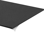 Image of Product. Front orientation. Rubber. High-Strength Buna-N Sheets, Crisscross Texture with Adhesive Backing.