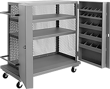 Image of Product. Front orientation. Cabinets. Heavy Duty Ventilated Outdoor Shelf Cabinets.