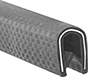 Image of Product. Front orientation. Edge Trim. Reinforced Plastic Edge Trim, Weave, Style 4.