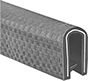 Image of Product. Front orientation. Edge Trim. Reinforced Plastic Edge Trim, Weave, Style 3.