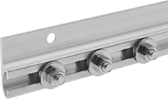 Image of Product. Bolt On. Front orientation. Bolt-On Strip. Strip Doors for Small Openings.